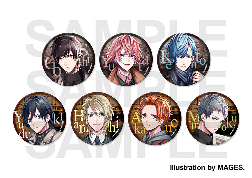 B-PROJECT 釈村 音済 缶バッジ セット | qms-certification.com